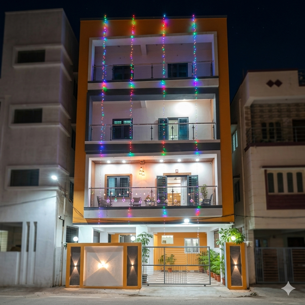 Krrishika PG & Mess Building